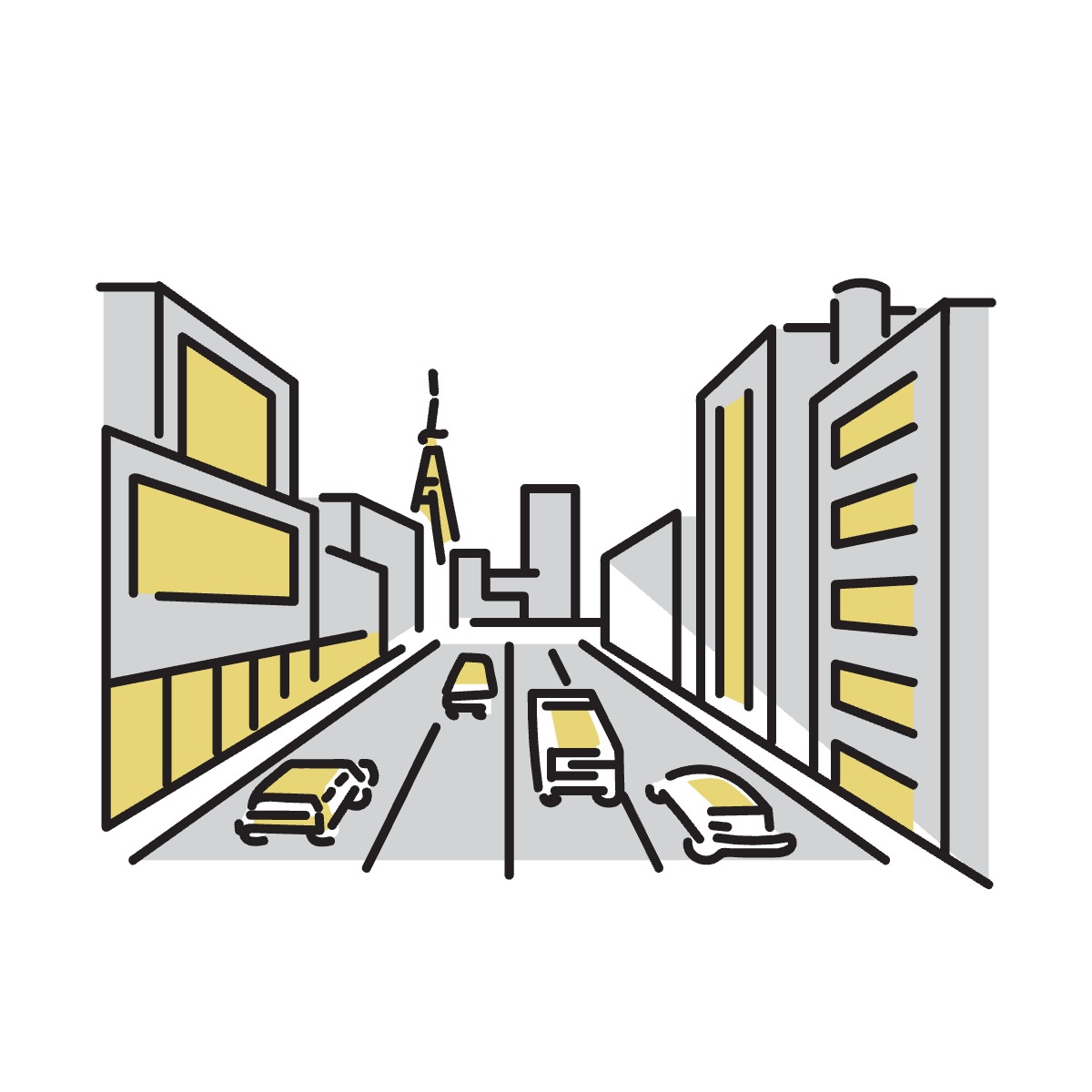 萩原天神エリアの活性化